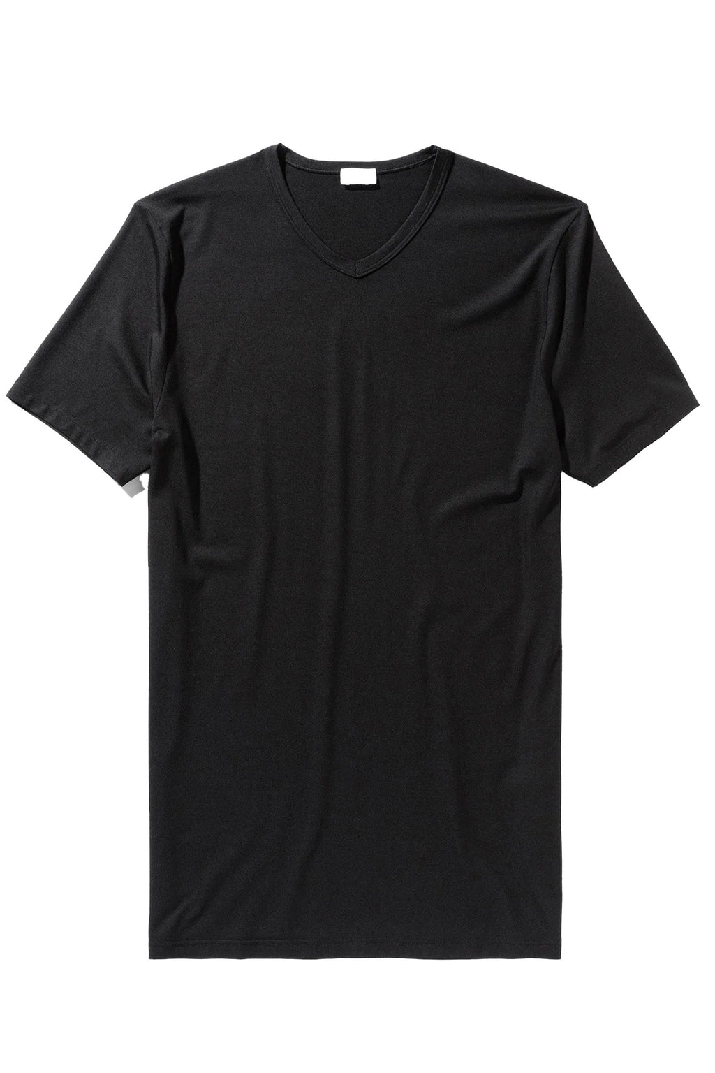 ZIMMERLI | V-Neck Tee Shirt | Black