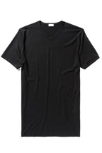 ZIMMERLI | V-Neck Tee Shirt | Black