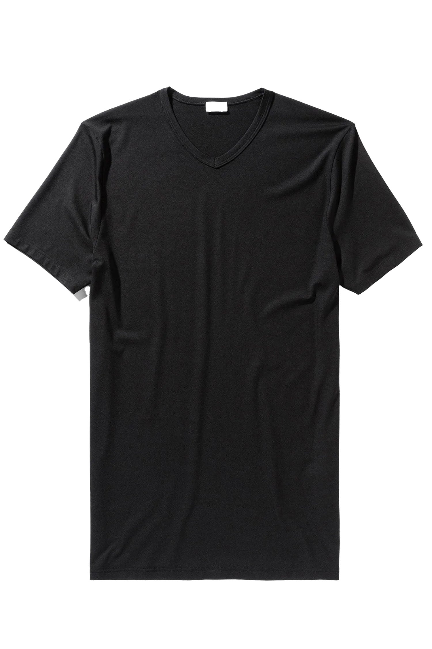 ZIMMERLI | V-Neck Tee Shirt | Black