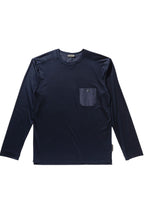 ZIMMERLI | Long Sleeve Crew Neck Pyjama Top | Navy