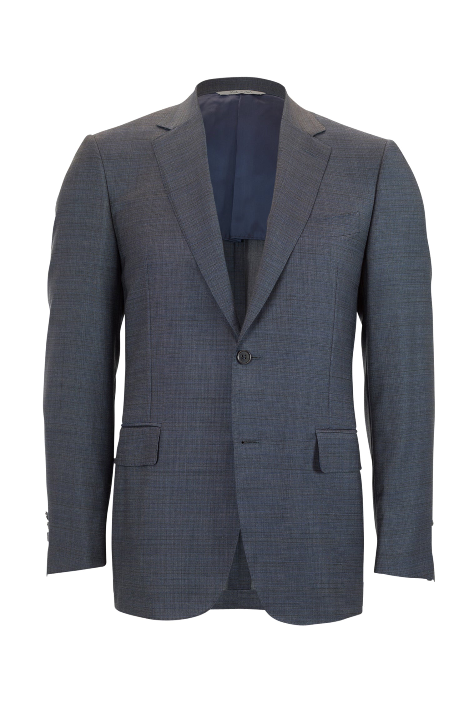 CANALI | Unlined Wool Suit | Dark Blue