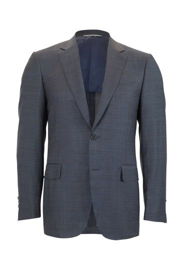 CANALI Dark Blue Unlined Wool Suit