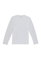 MEY STORY | Long Sleeve Pure Cotton T-Shirt | White