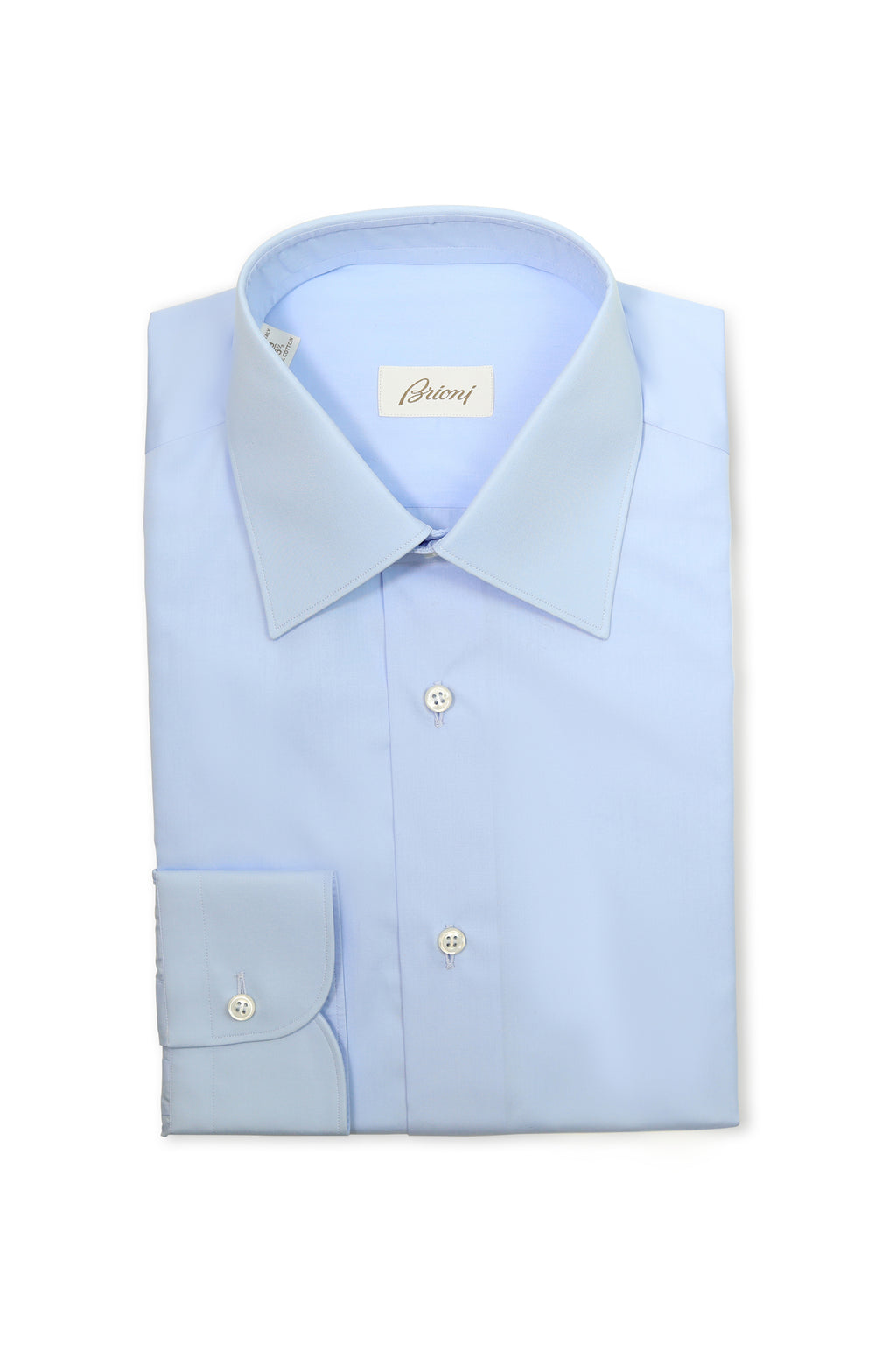BRIONI | Brunico Cotton Shirt | Blue