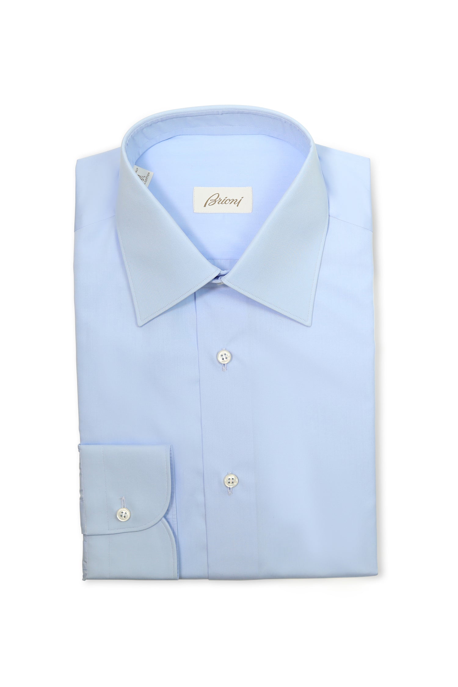 BRIONI | Brunico Cotton Shirt | Blue