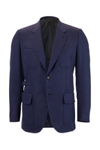 BRIONI | Modern Travel Jacket | Navy