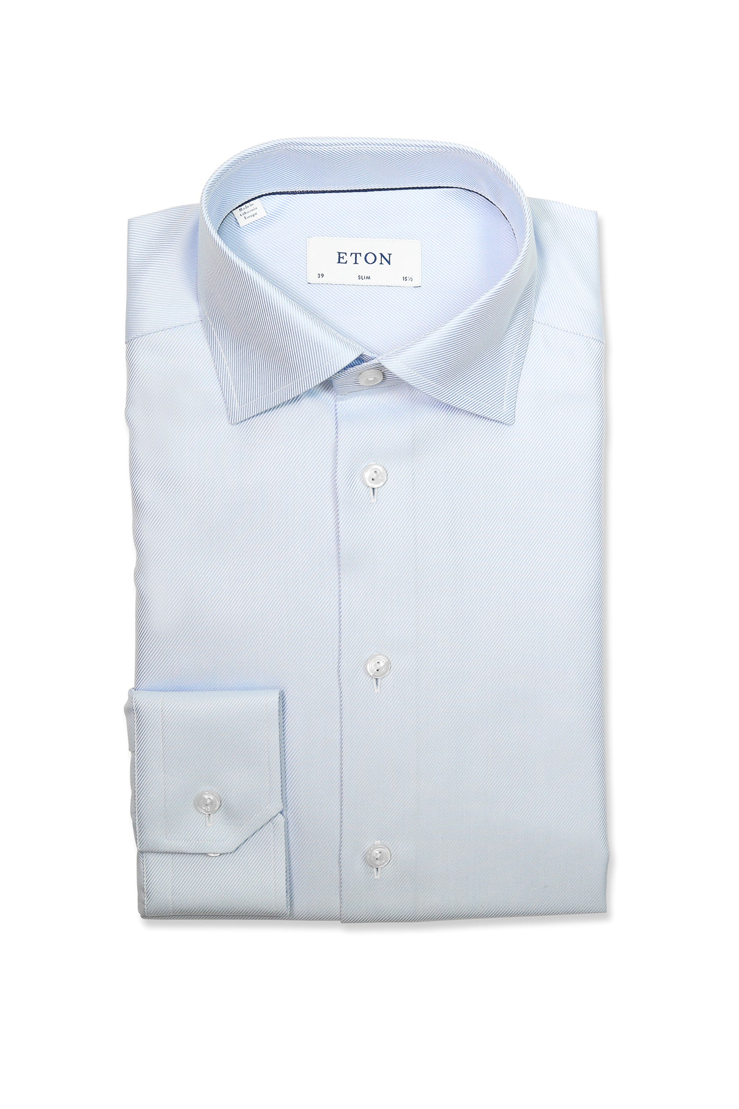 ETON | Slim Fit Cotton Shirt | Blue