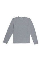 MEY STORY | Long Sleeve Pure Cotton T-Shirt | Grey