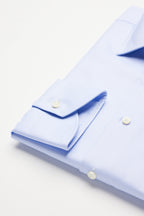 CANALI | Impeccabile Twill Shirt | Lilac-Blue