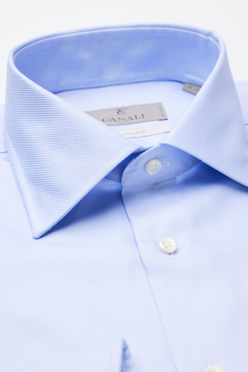 CANALI | Impeccabile Twill Shirt | Lilac-Blue