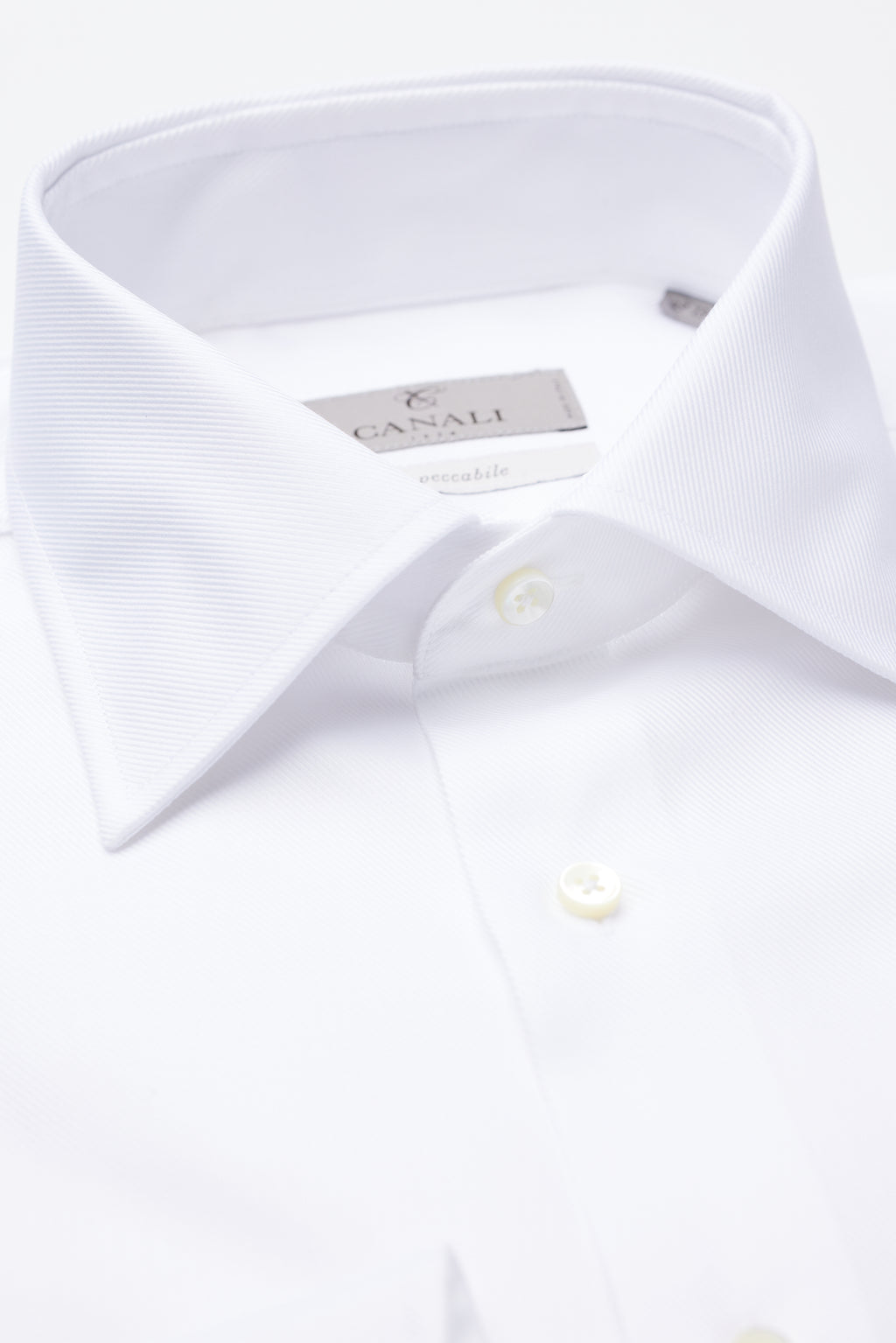 CANALI | Impeccabile Twill Shirt | White