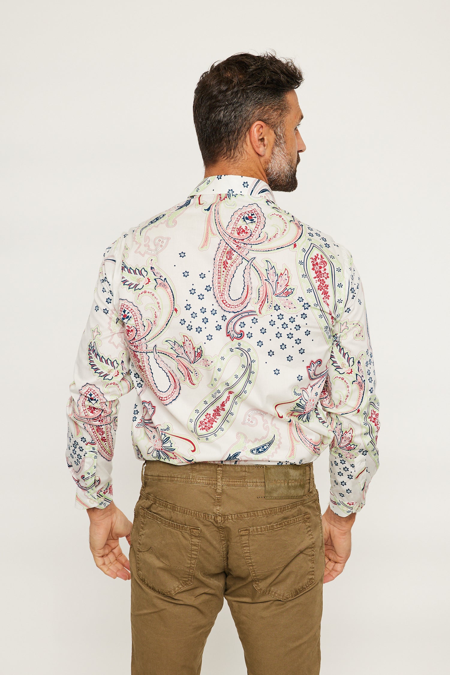 ETRO | Paisley Shirt With Stretch | Multicolour