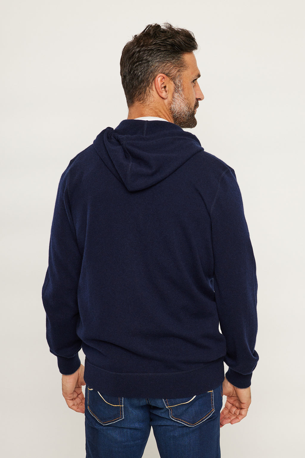 BRUNELLO CUCINELLI | Cashmere Hoodie | Navy