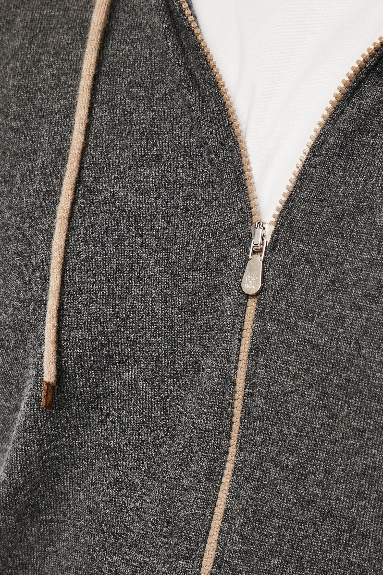 BRUNELLO CUCINELLI | Cashmere Hoodie | Dark Grey