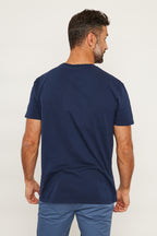ETRO | T-Shirt With Embroidered Logo | Navy