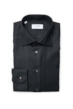 ETON | Slim Fit Cotton Shirt | Black