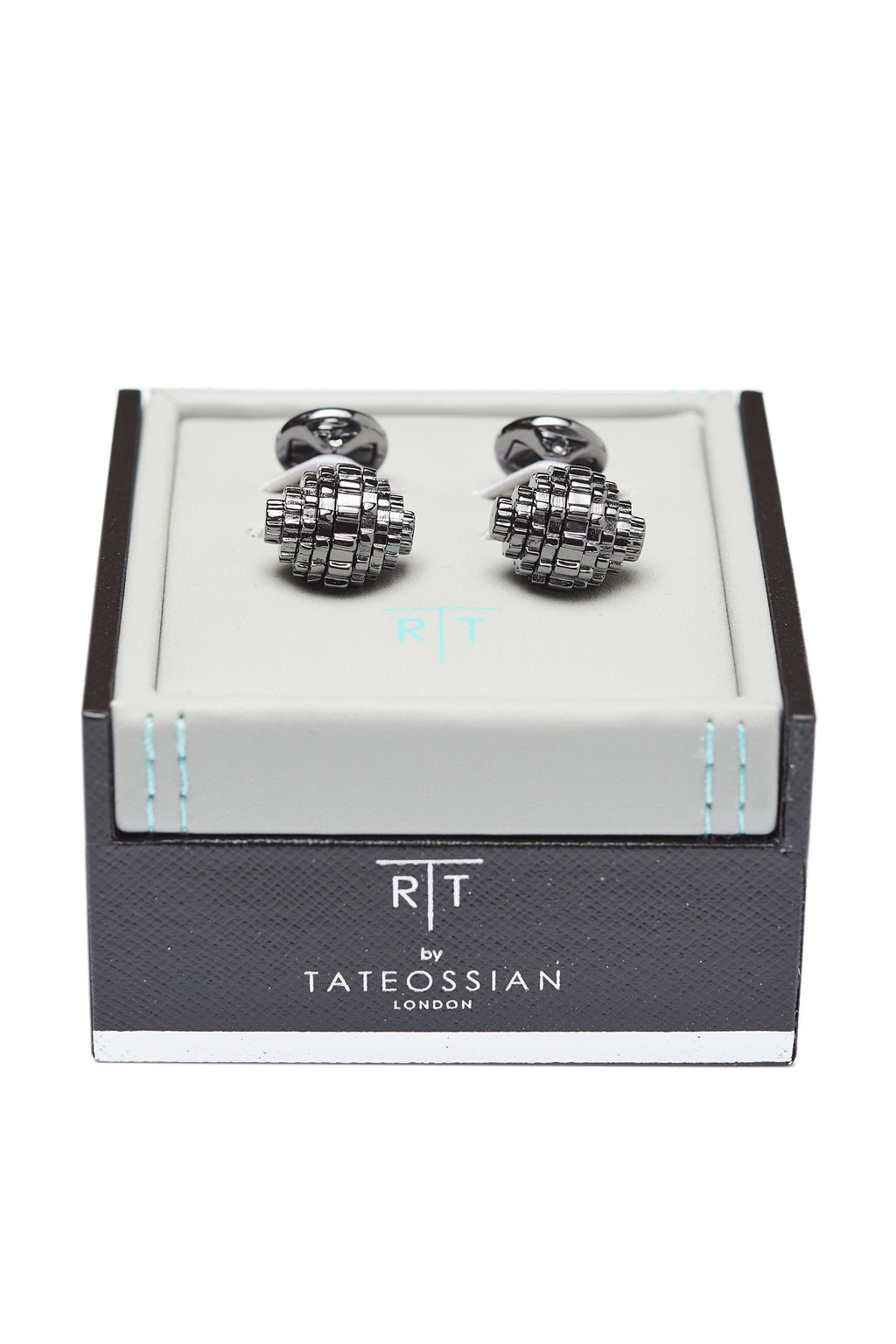 TATEOSSIAN | Working Gear Cufflinks | Gunmetal