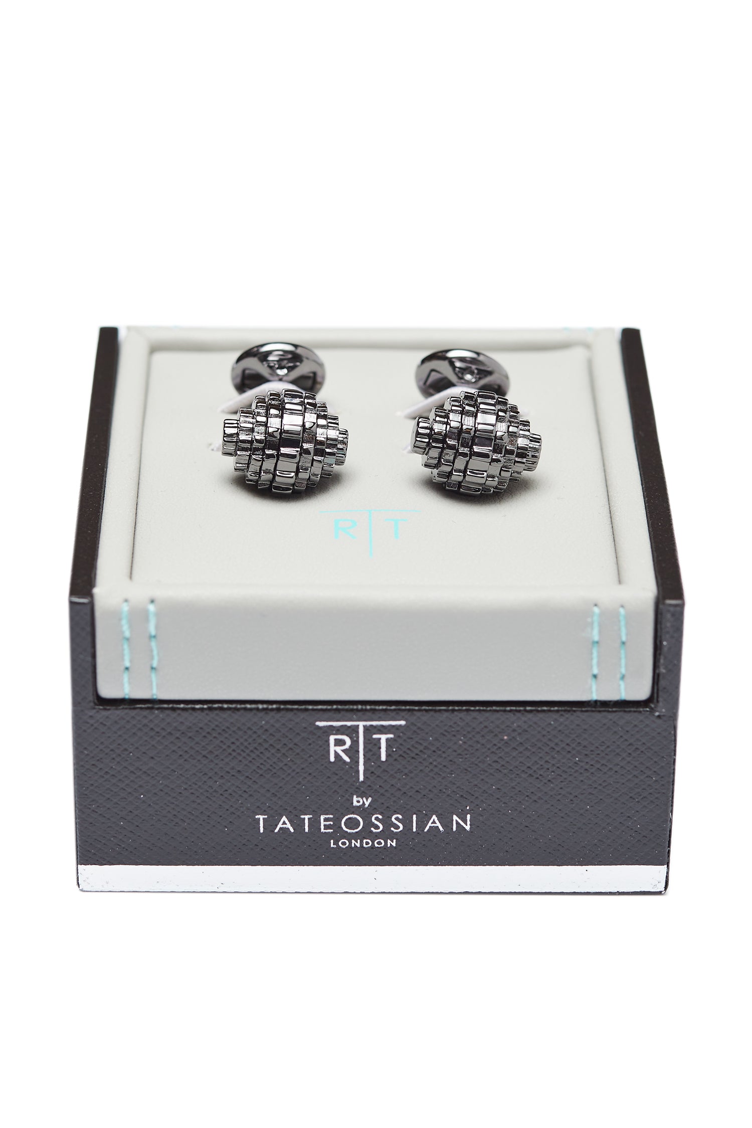 TATEOSSIAN | Working Gear Cufflinks | Gunmetal