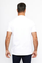 ALTEA | Palm Tree Printed T-Shirt | White