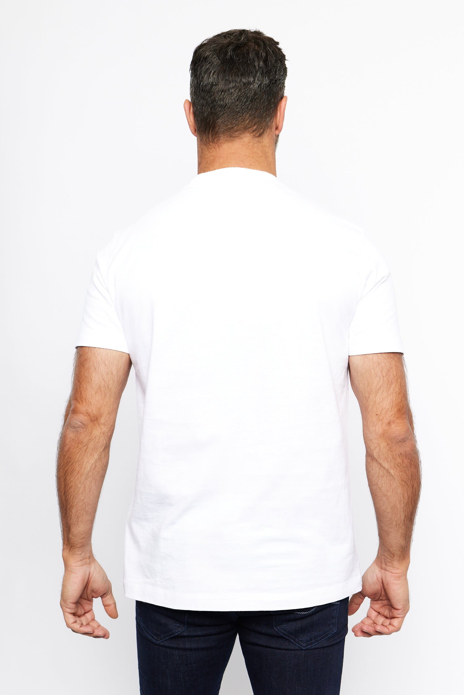 ALTEA | Palm Tree Printed T-Shirt | White
