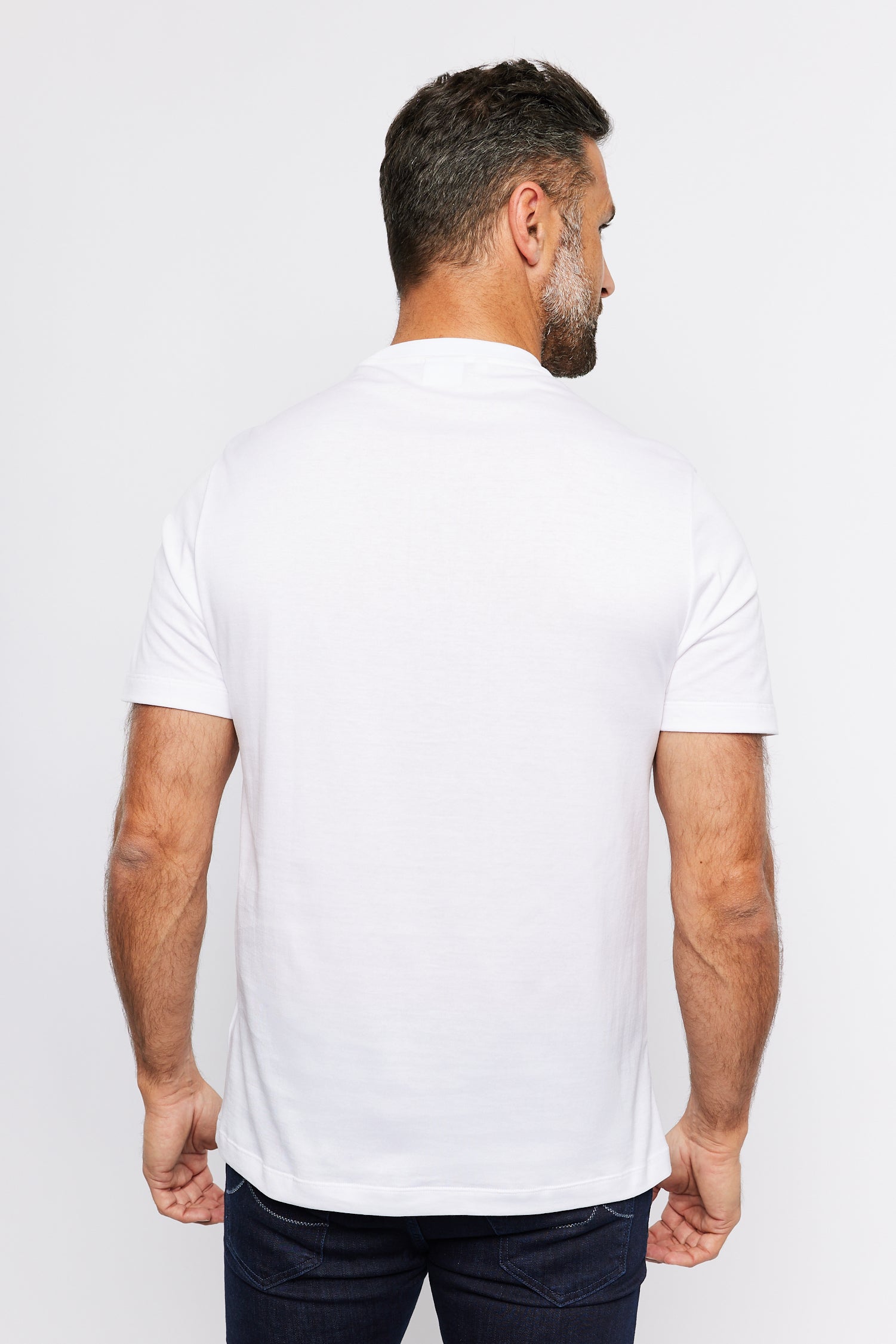 BRIONI | Rome Architecture Printed T-Shirt | White