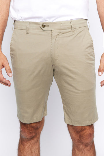 MMX Light Khaki Cotton Shorts