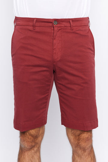 CANALI Maroon Regular Fit Shorts