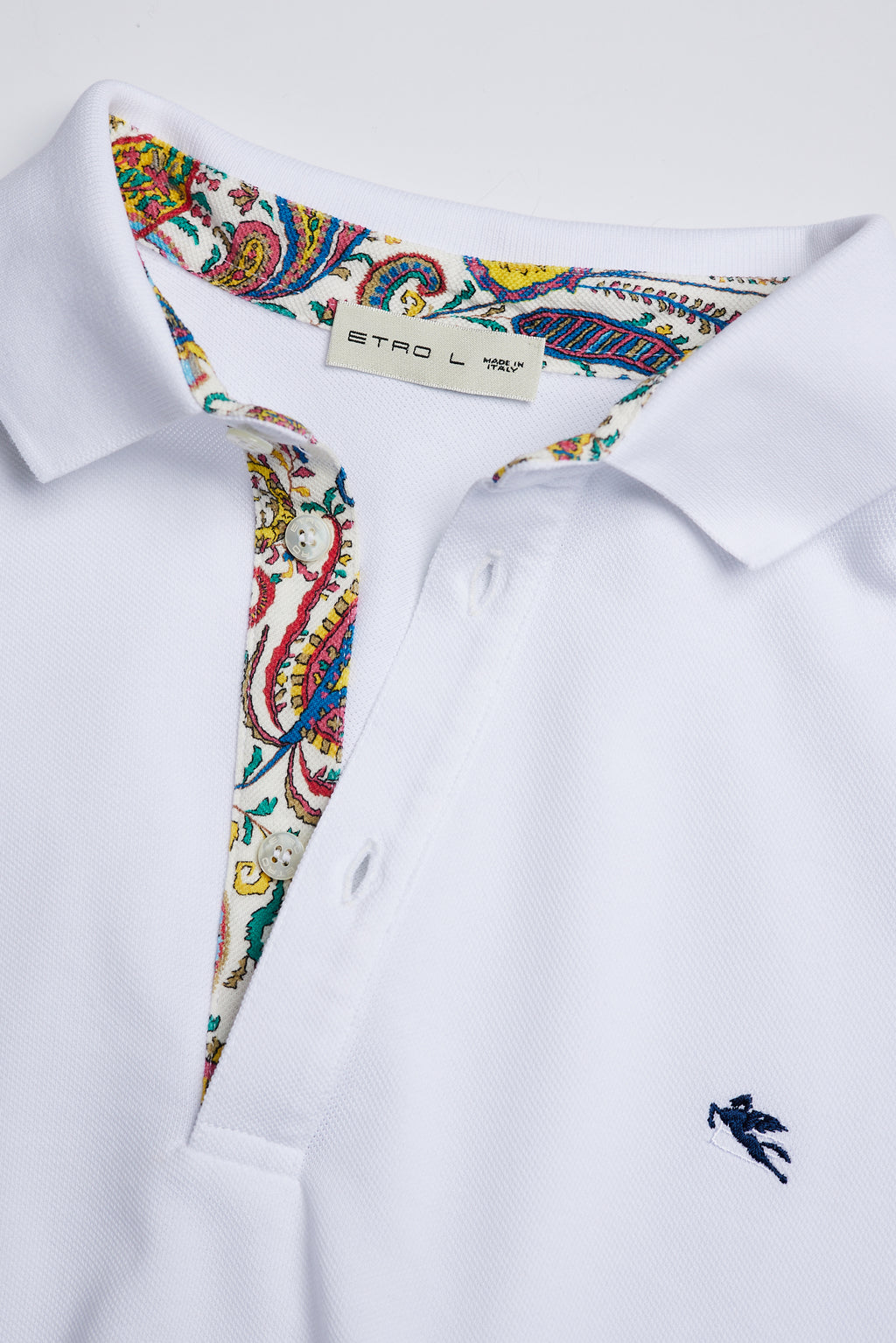 ETRO | Pique Polo | White