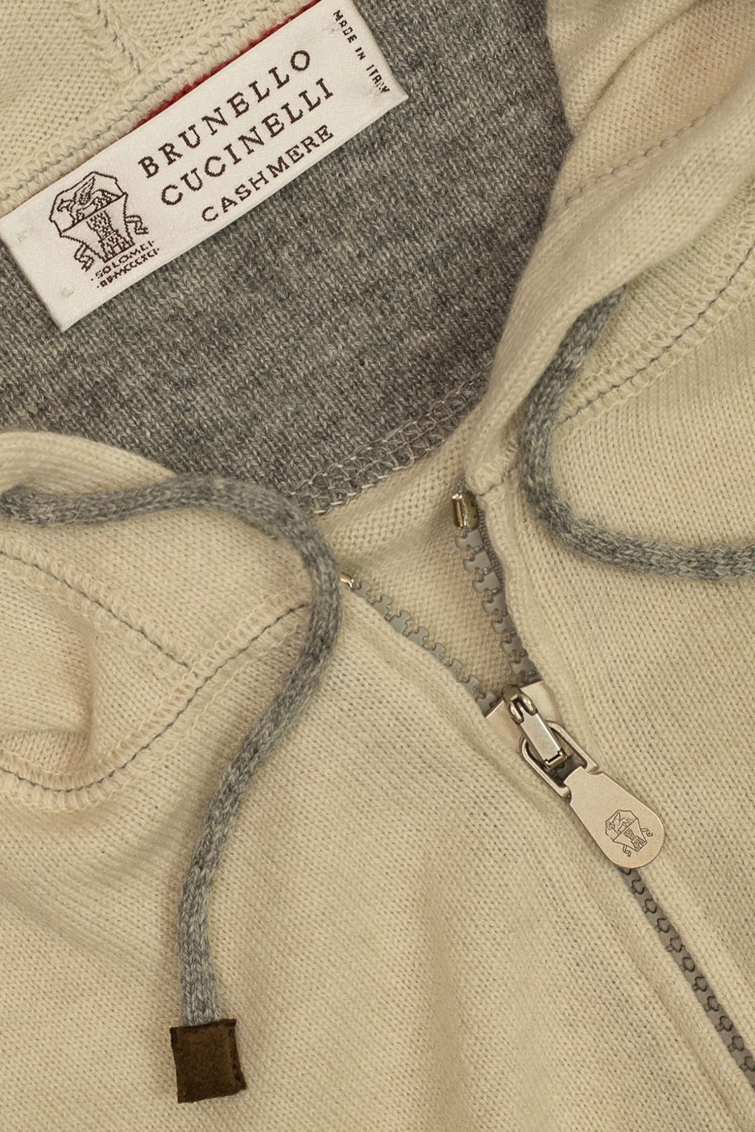 BRUNELLO CUCINELLI | Cashmere Hoodie | Sand
