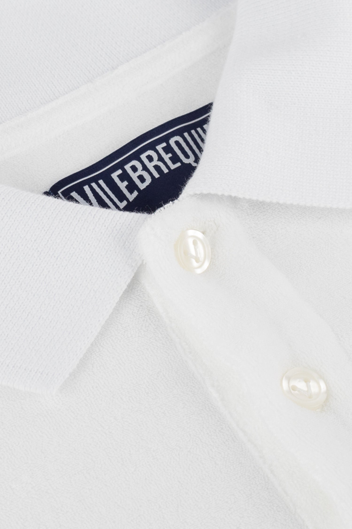 VILEBREQUIN | Terry Towelling Polo | White