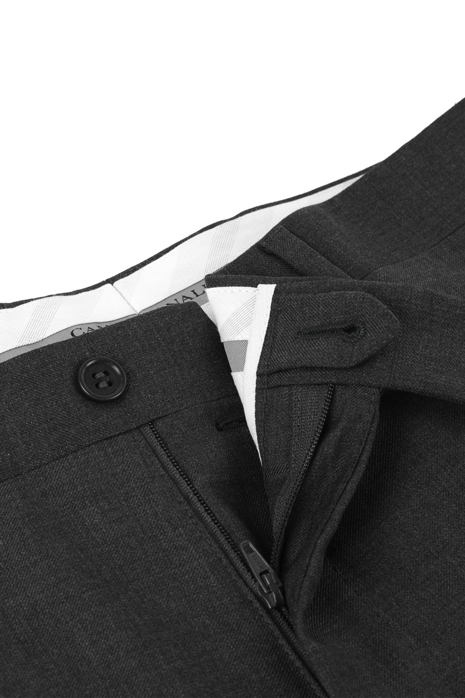 CANALI | Wool Trousers | Charcoal