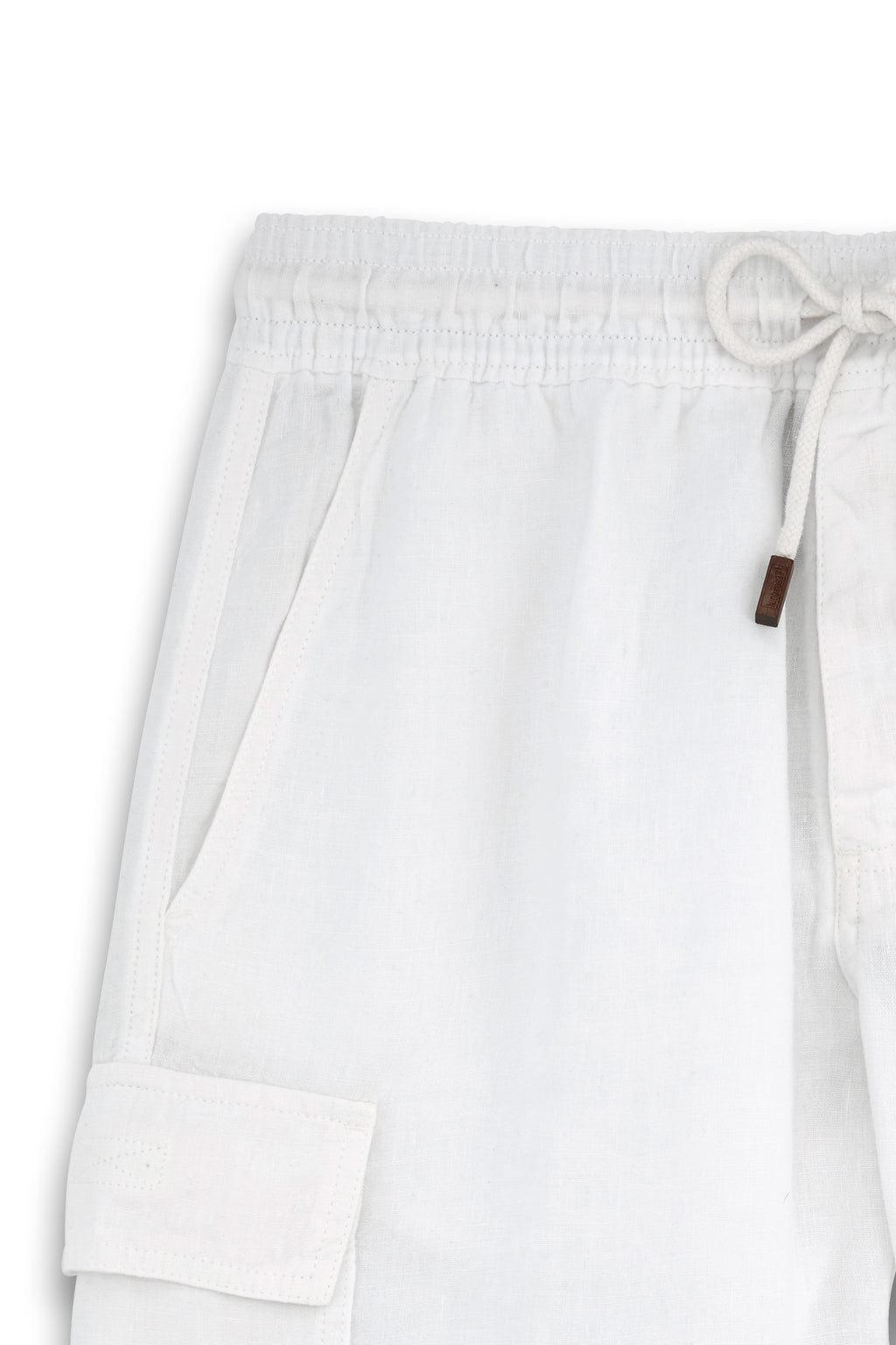 VILEBREQUIN | Linen Pull-On Shorts | White