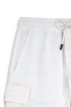 VILEBREQUIN | Linen Pull-On Shorts | White