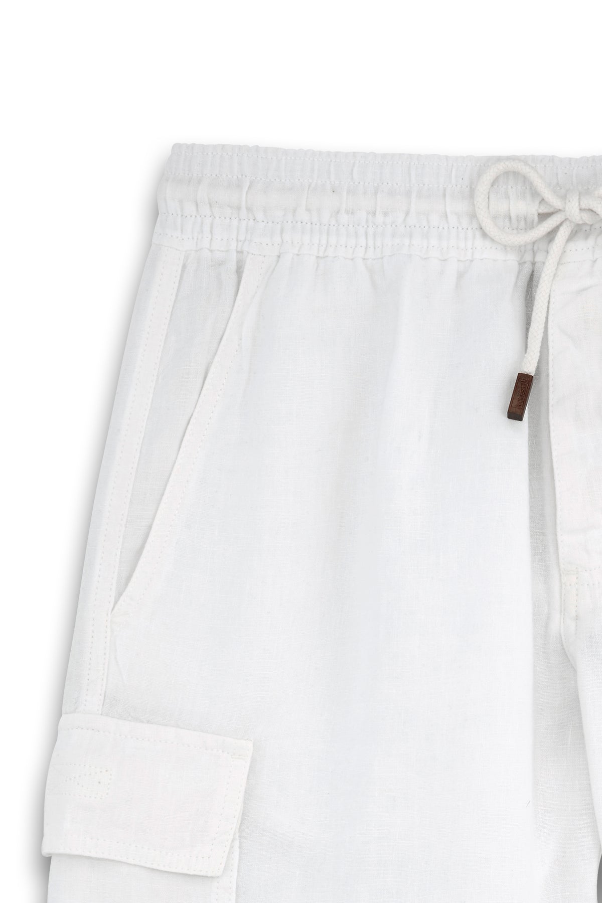 VILEBREQUIN | Linen Pull-On Shorts | White