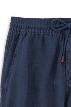 VILEBREQUIN | Linen Pull-On Shorts | Navy