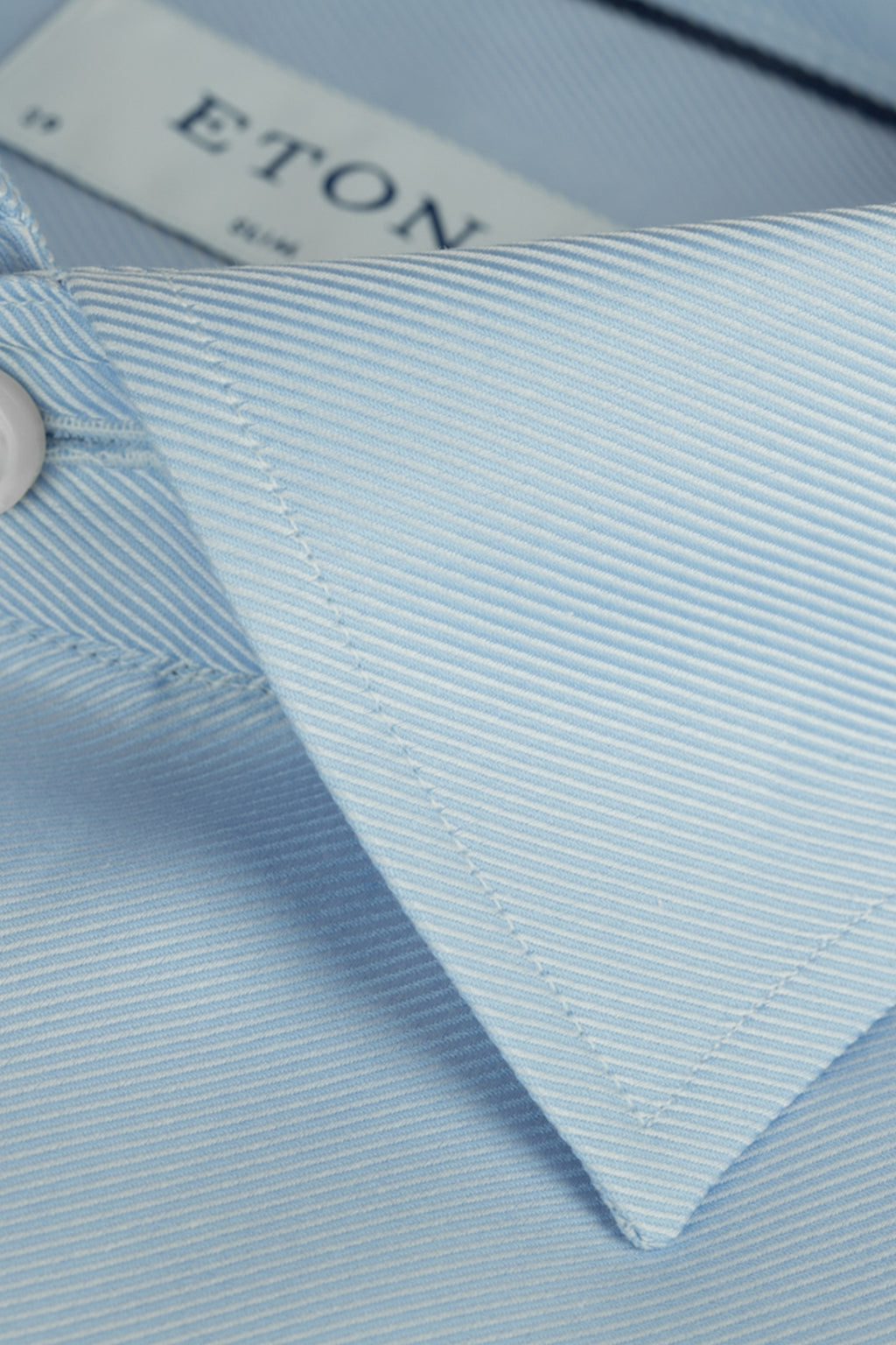 ETON | Slim Fit Cotton Shirt | Blue