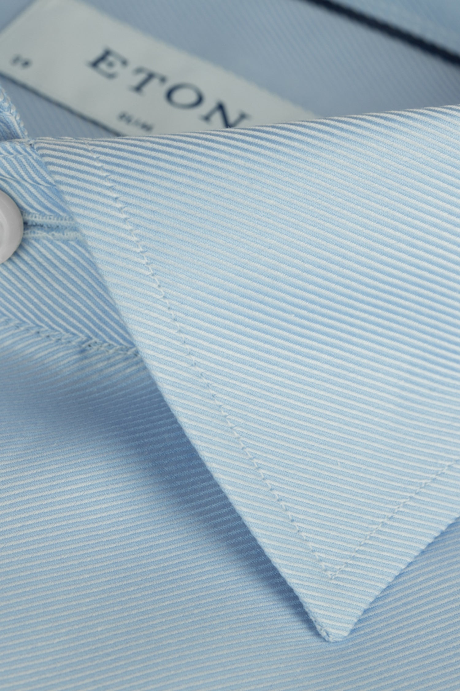 ETON | Slim Fit Cotton Shirt | Blue