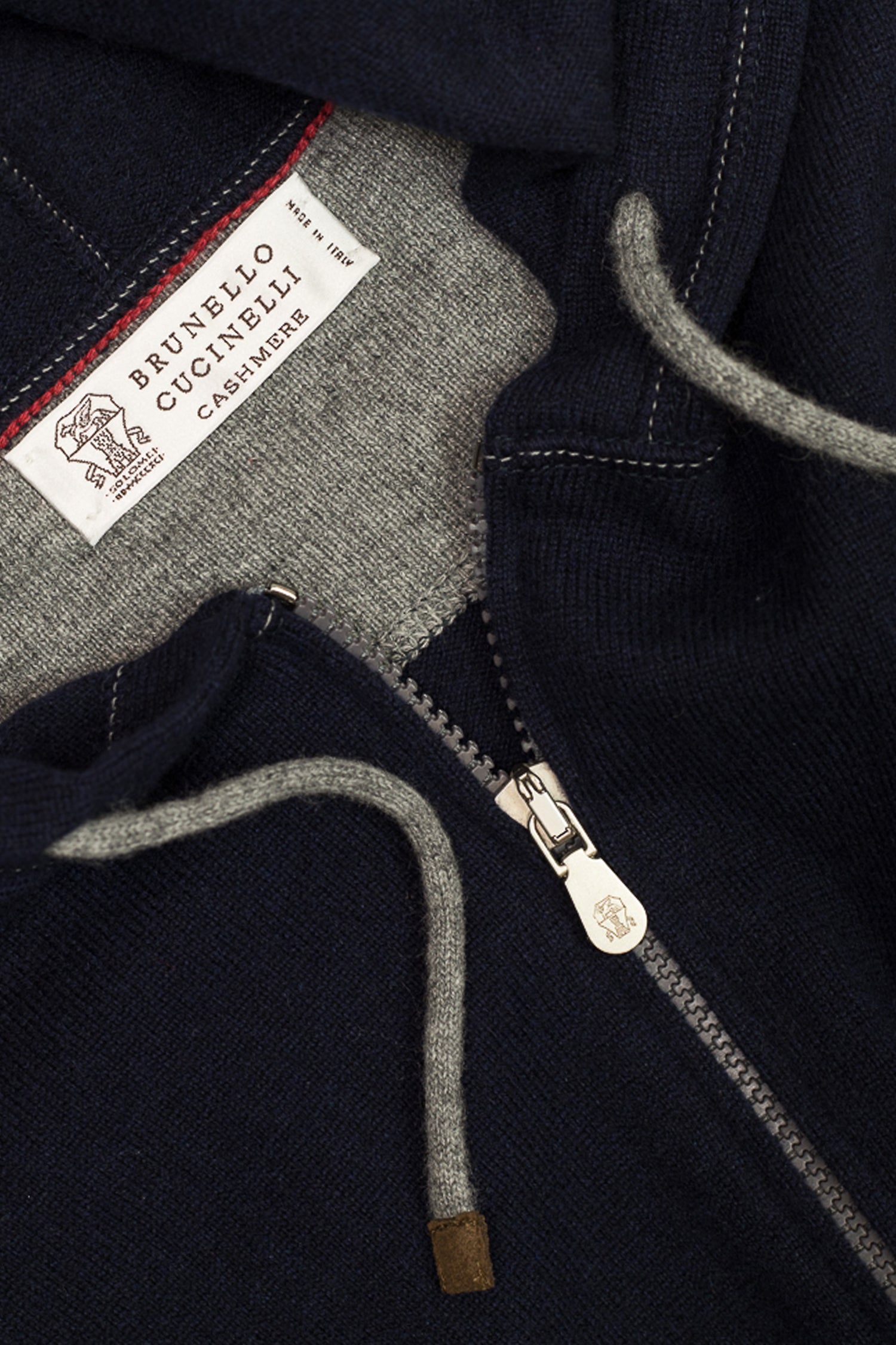 BRUNELLO CUCINELLI | Cashmere Hoodie | Navy