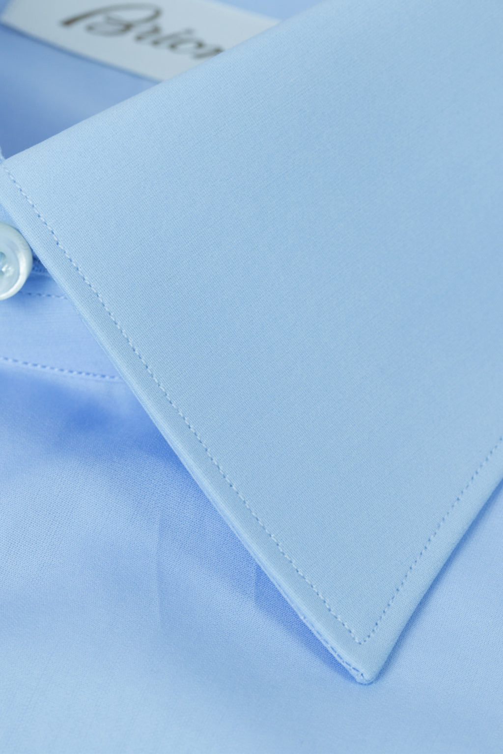 BRIONI | Brunico Cotton Shirt | Blue