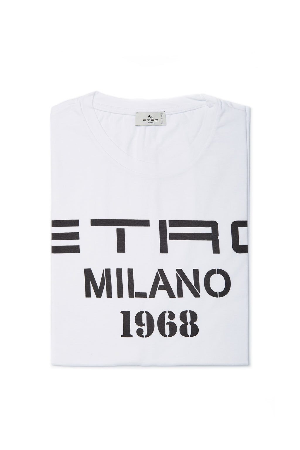 ETRO | T-Shirt Milano 1968 | White
