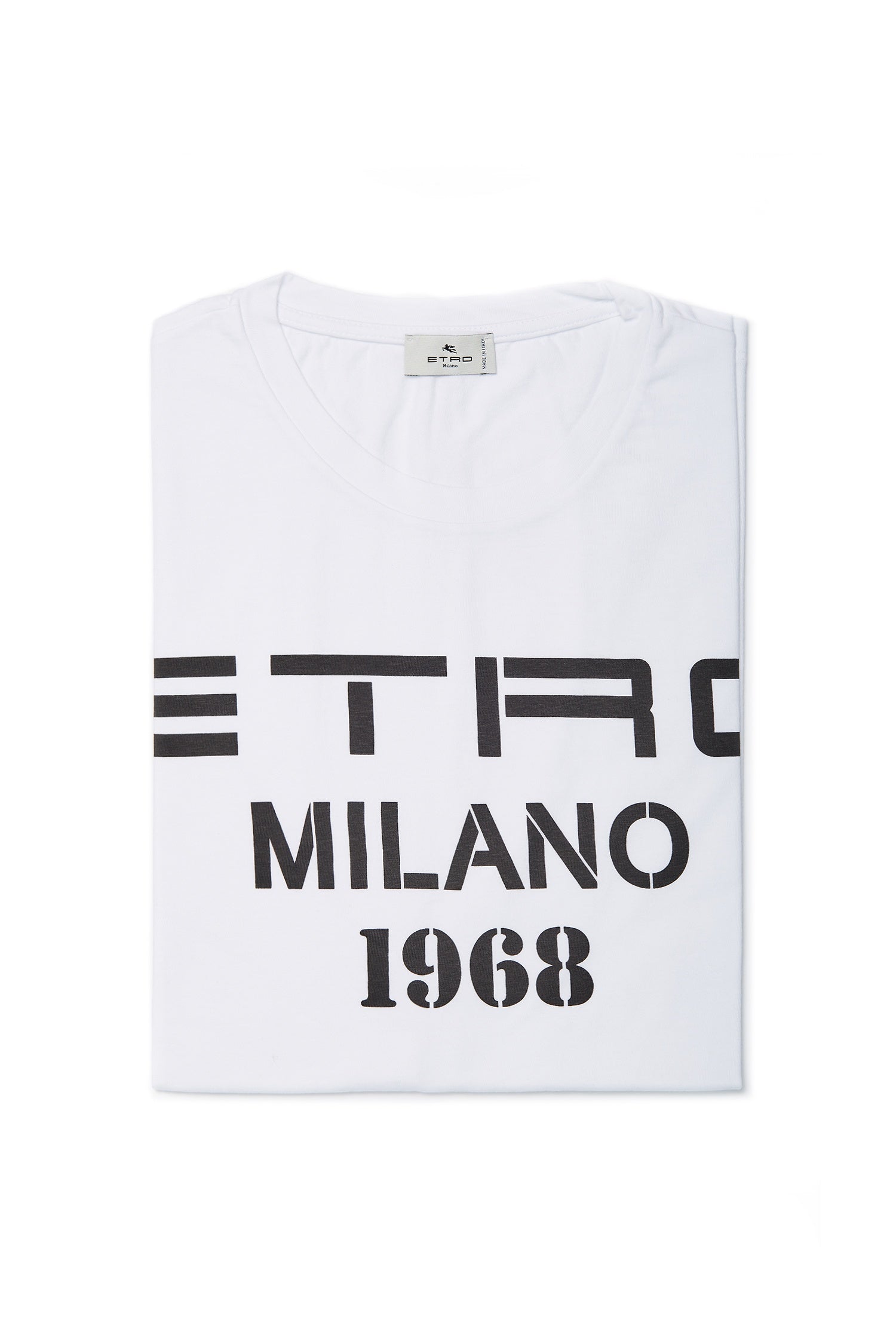 ETRO | T-Shirt Milano 1968 | White