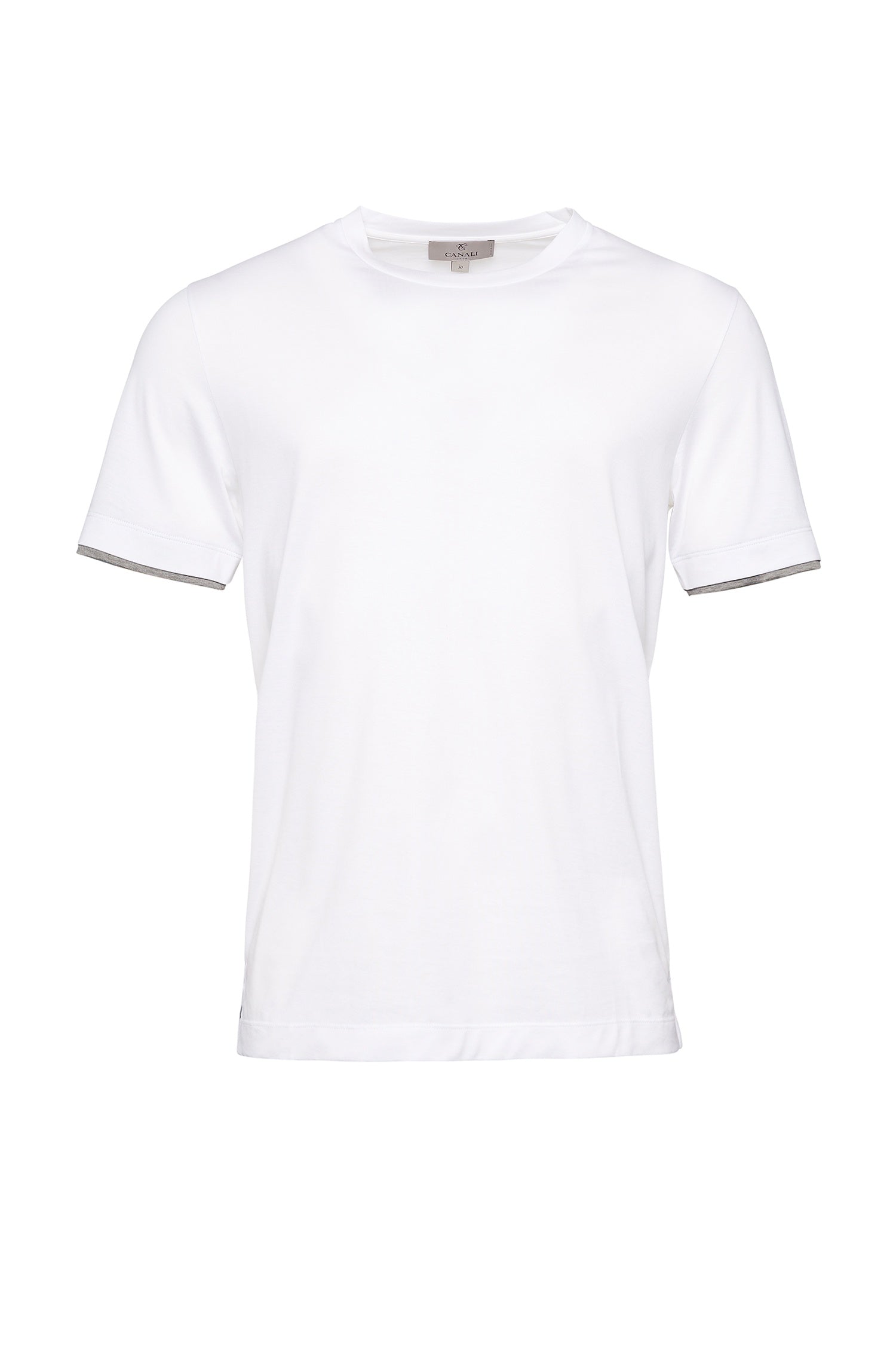 CANALI | Soft Cotton T-Shirt | White