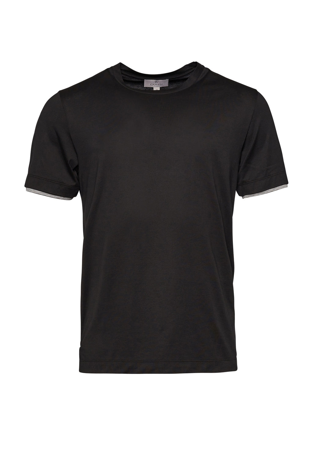 CANALI | Soft Cotton T-Shirt | Black