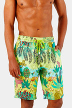 VILEBREQUIN | Linen Pull-On Shorts | Jungle