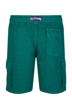 VILEBREQUIN | Linen Pull-On Shorts | Forest