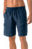 VILEBREQUIN | Linen Pull-On Shorts | Navy