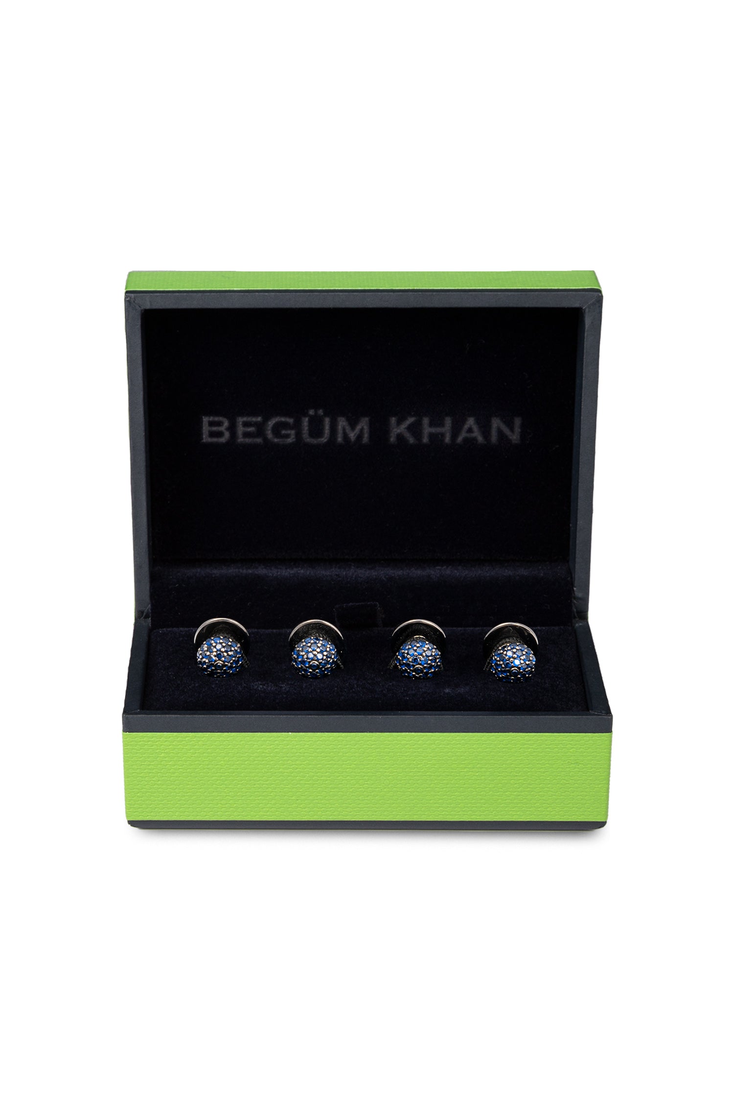 BEGUM KHAN | Dress Studs | Royal Blue