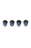 BEGUM KHAN | Dress Studs | Royal Blue