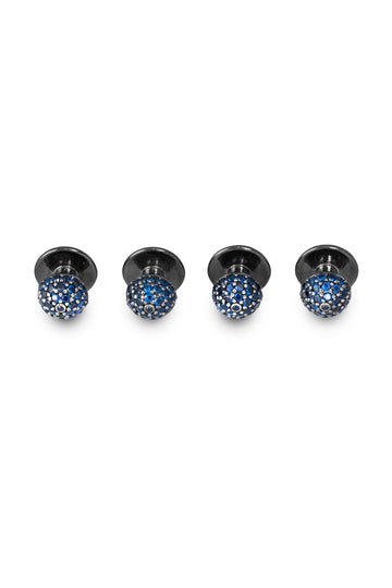 BEGUM KHAN Royal Blue Dress Studs