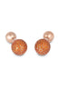 BEGUM KHAN | Princes Favourite Round Cufflinks | Rose Gold